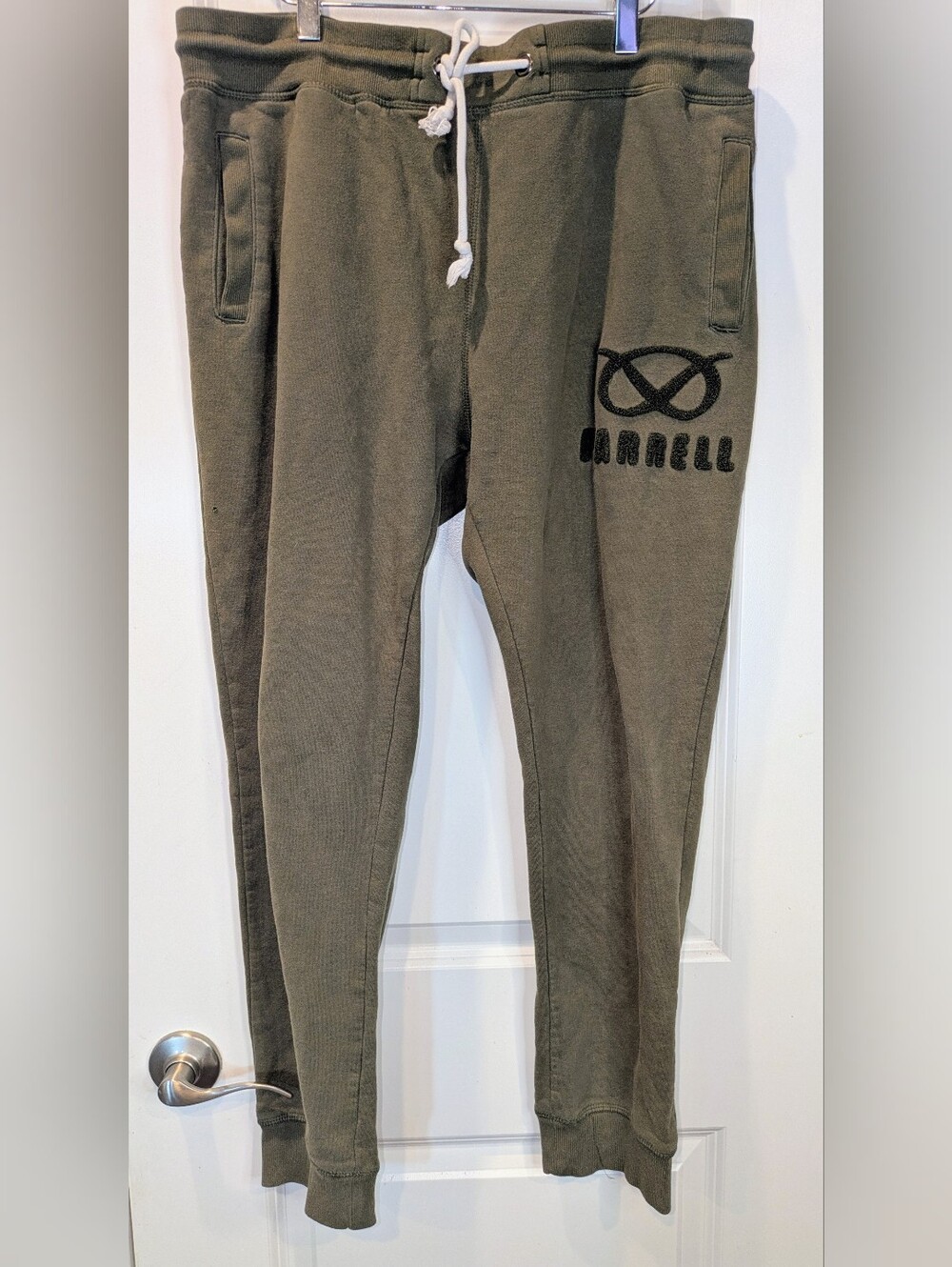 Farrell Originals Men’s XL Olive Green Logo Jogger Sweatpants